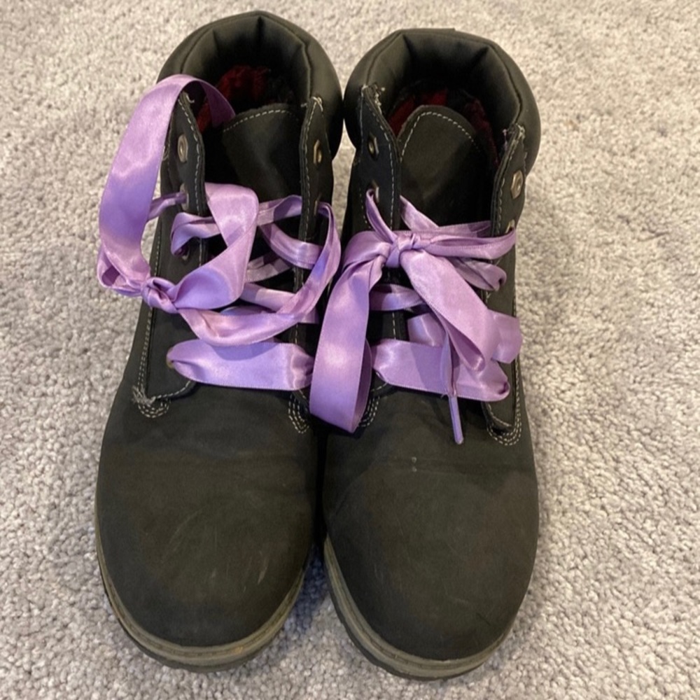 Black Boots Size 6 - Picture 1 of 5